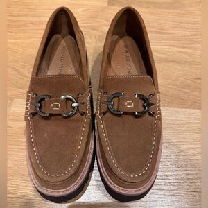Donald‎ J. Pliner Tan Suede Loafers